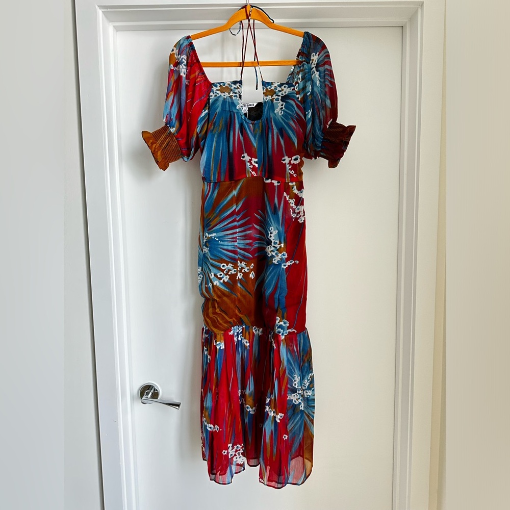 Walter Baker Danielle Dress in Rio Palm - Picture 5 of 9
